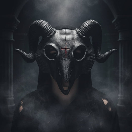 Halloween Mask Scary Theater Goat Costume Party