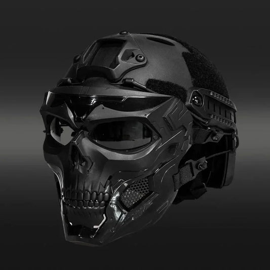 Halloween Mask Skull Tactical Helmet Outdoor Gear