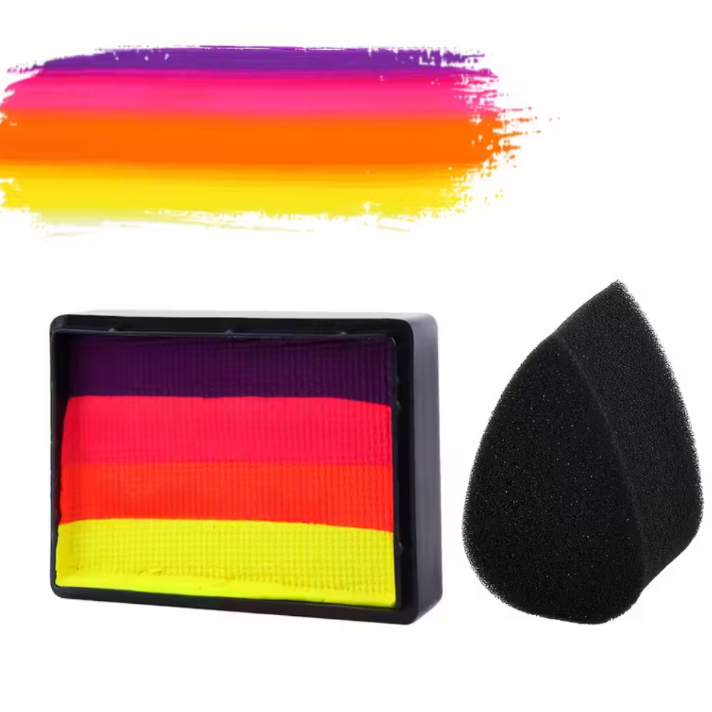 Rainbow Body Paint Set Creative Face Body Art Designs