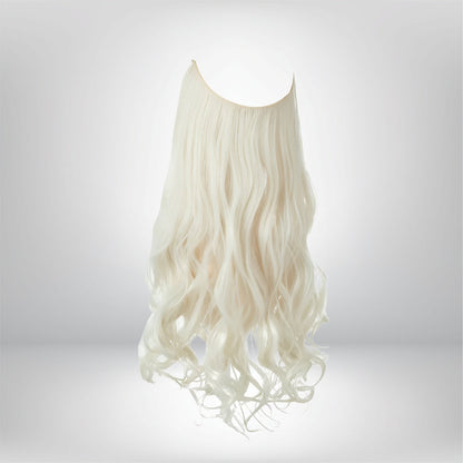 Hair Extensions Natural Wavy Human Hair Clip-In Long Volume Set