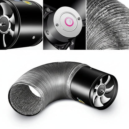 Kitchen Exhaust Fan Ventilation Compact Design