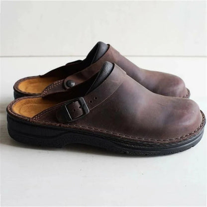 Mens Clogs Slip On Breathable Material Orthopedic