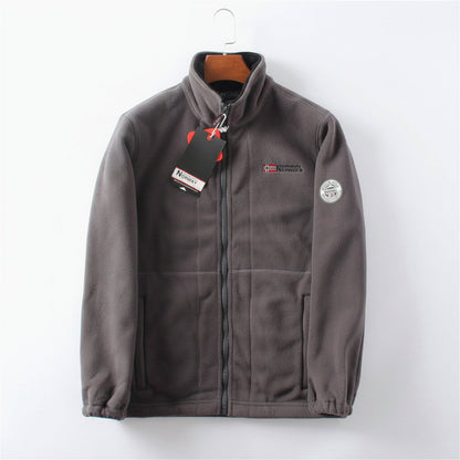 Mens Jacket Comfortable Zip Up Casual Outerwear
