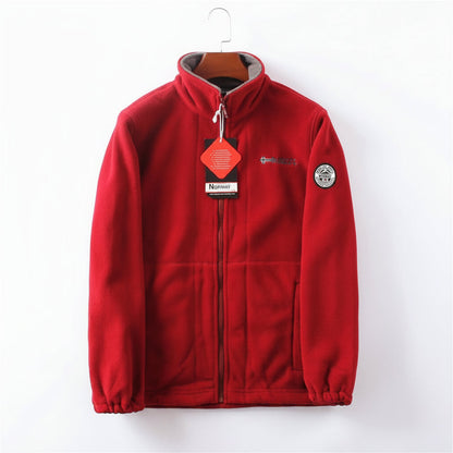 Mens Jacket Comfortable Zip Up Casual Outerwear