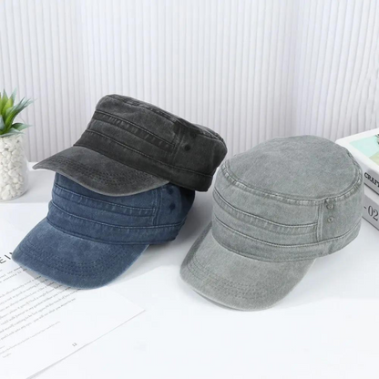 Men's Military Cap Vintage Design | Fashion Cap