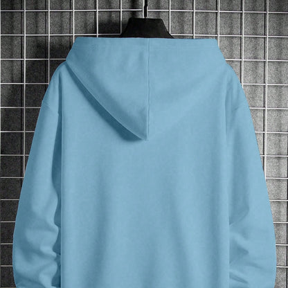 Mens Oversized Hoodie Long Sleeves Sweatshirt | Casual