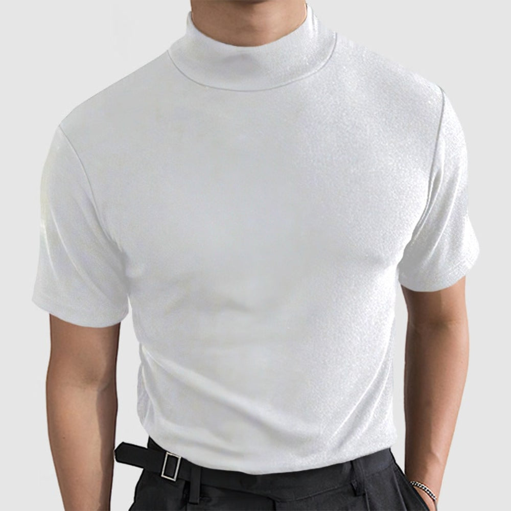 Men's Stretch T-Shirt Short Sleeve Luxurious | Casual Wear