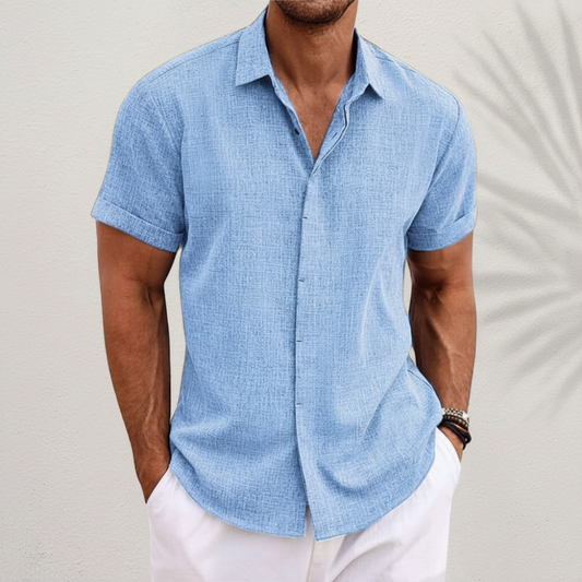Men's Summer Shirt Casual Button-Up | Everyday Wear