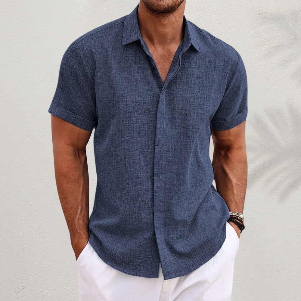 Men's Summer Shirt Casual Button-Up | Everyday Wear