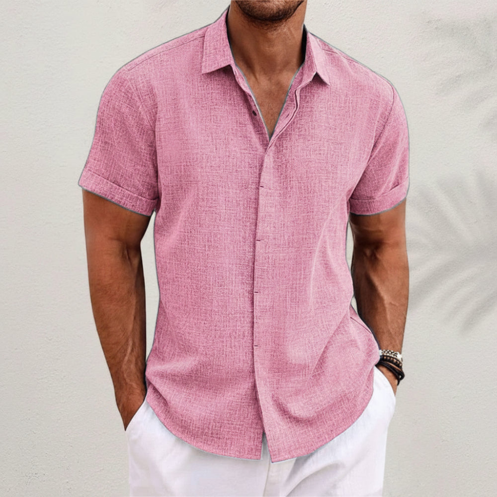 Men's Summer Shirt Casual Button-Up | Everyday Wear