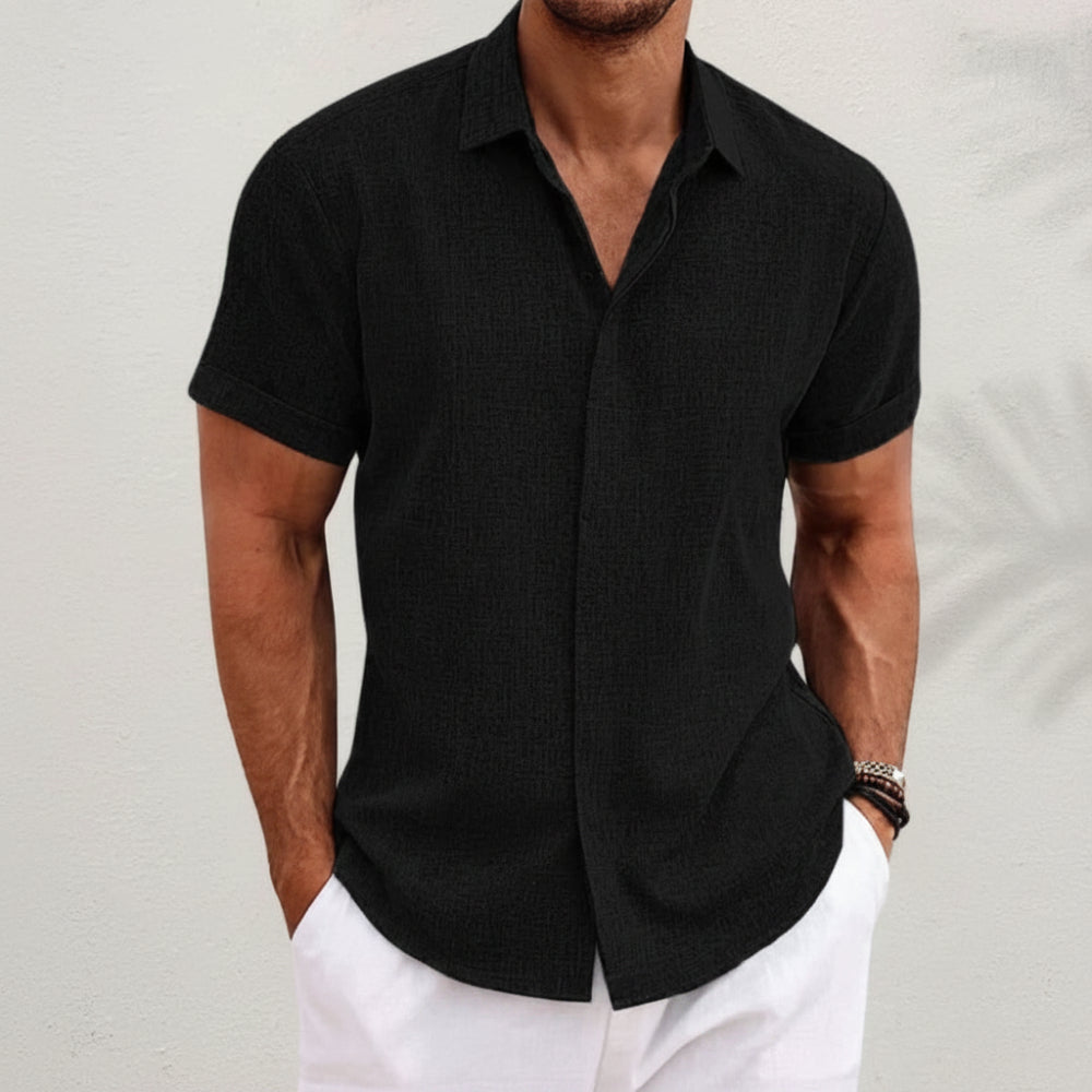 Men's Summer Shirt Casual Button-Up | Everyday Wear