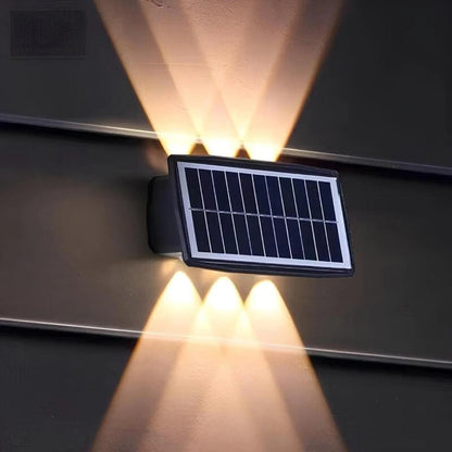 Solar Powered Outdoor Lighting Wall Garden Accent