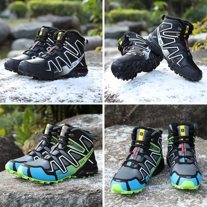 Waterproof Boots Hiking Winter Lace Up Ankle Boots