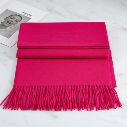 Winter Scarf Warm Cozy Cashmere Winter Soft Texture