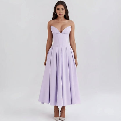 Women's Cocktail Dress Midi Off Shoulder | Party Dress