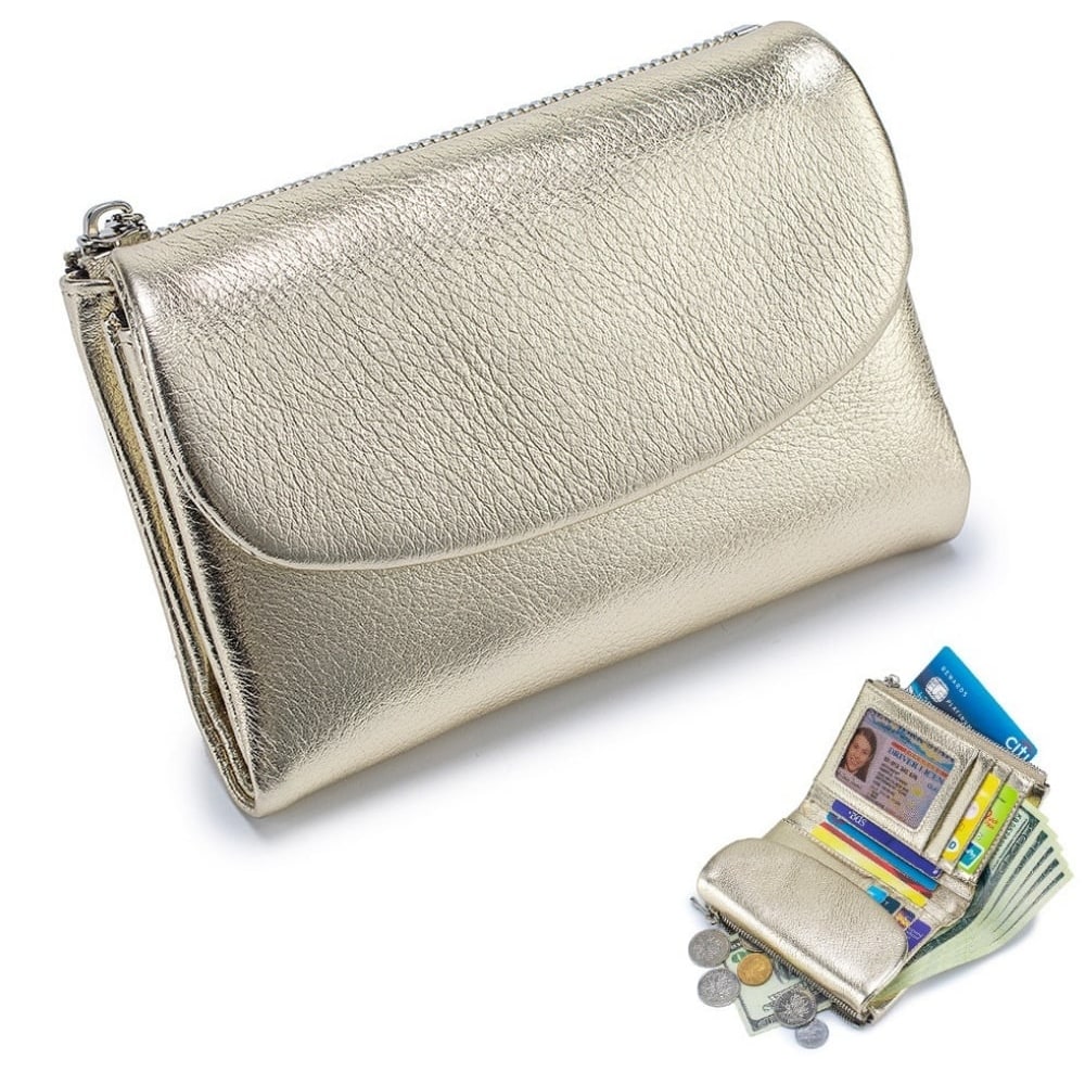 Women's Wallet RFID Wallet Slim Card Holder Coin Purse