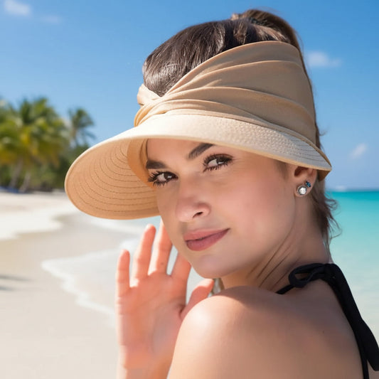 Women's Wide Brim Sun Beach Hat Packable | Sun Protection